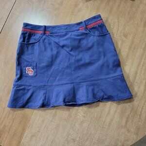 Fantom Skort Womens M/L? Navy red